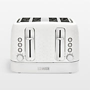 HADEN Starbeck White 4-Slice Toaster
