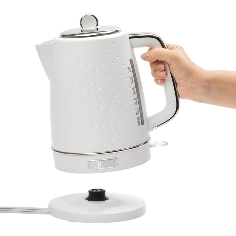 HADEN Starbeck White Electric Tea Kettle - image 1 of 5