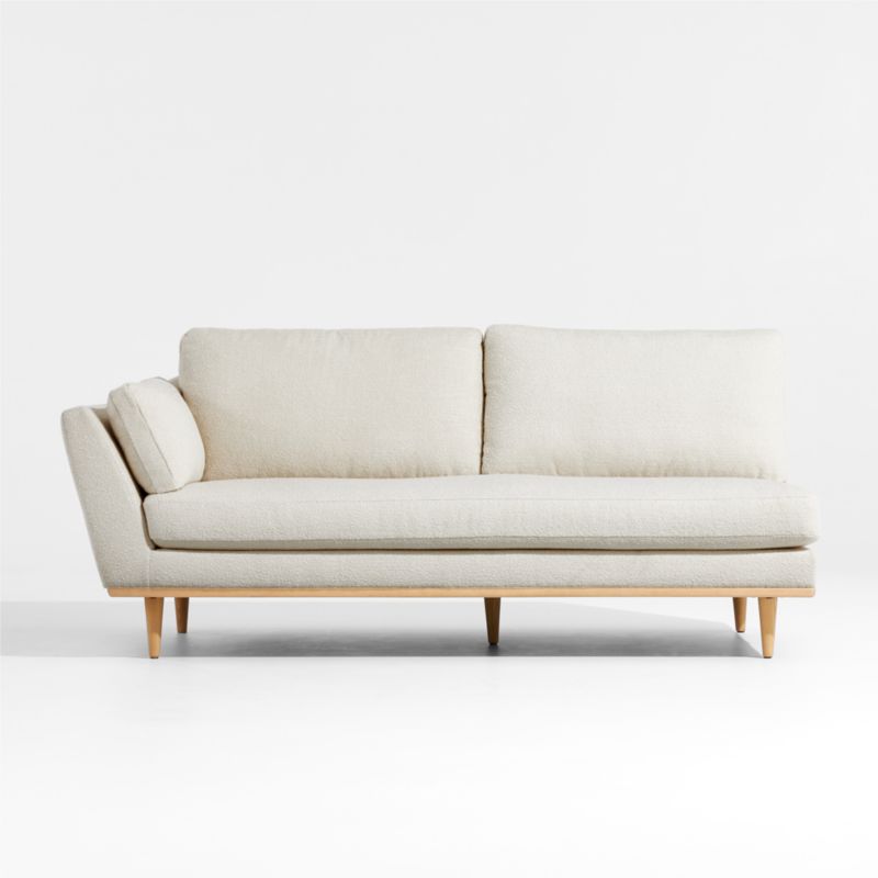 Hague Mid-Century Left-Arm Loveseat