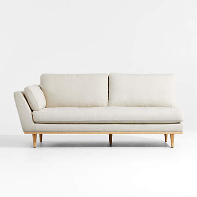 Hague Mid-Century Left-Arm Loveseat