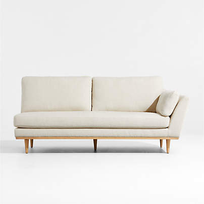 Hague Mid-Century Right-Arm Loveseat