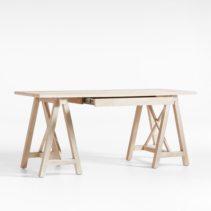 Haldeman Pine Wood Desk by Leanne Ford