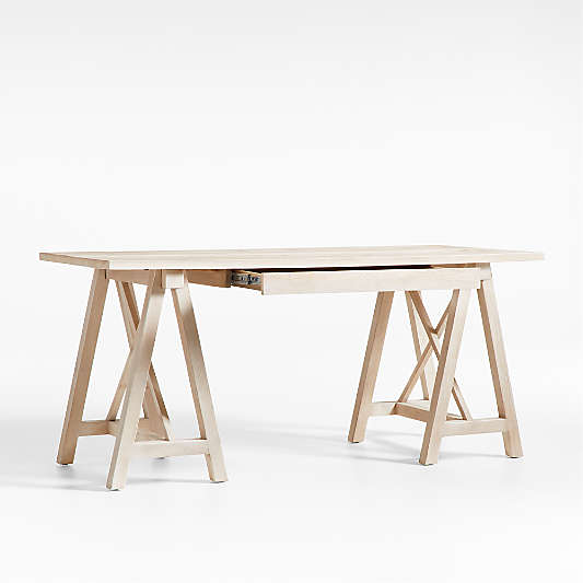 Haldeman Pine Wood Desk by Leanne Ford