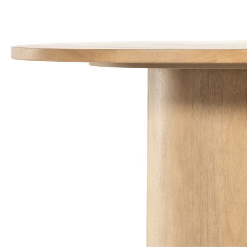 Hale 48" Round Wood Dining Table - image 5 of 6