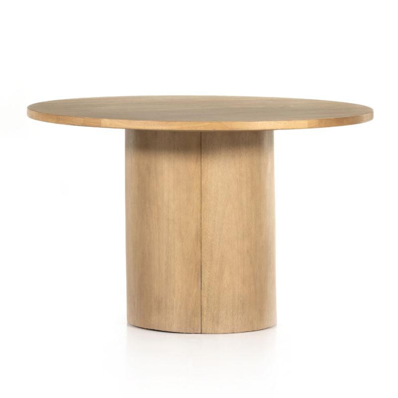 Hale 48" Round Wood Dining Table - image 2 of 6