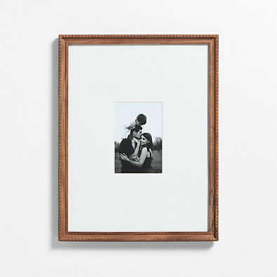 View Halifax Acacia Wood 4x6 Picture Frame with Interchangeable Mats details