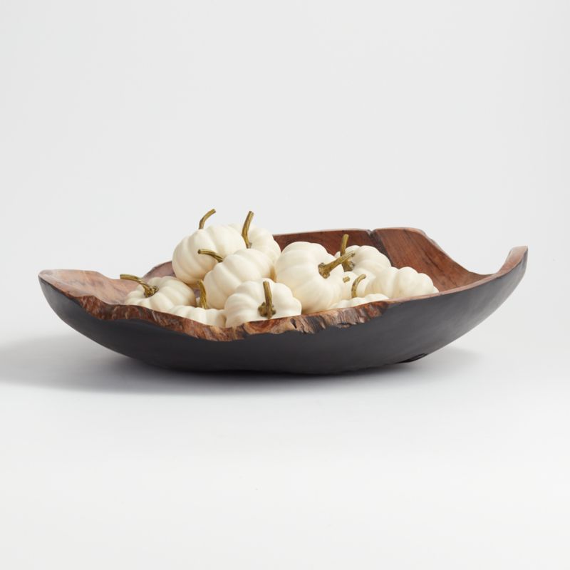 Hallen Reclaimed Wood Centerpiece Bowl - image 6 of 13