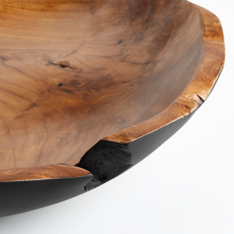 Hallen Reclaimed Wood Centerpiece Bowl - image 8 of 13