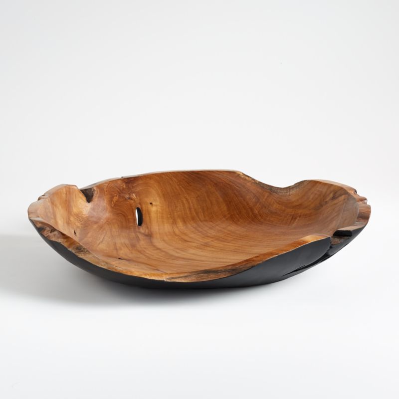 Hallen Reclaimed Wood Centerpiece Bowl - image 7 of 13