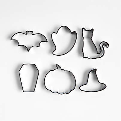 Halloween 6-Piece Cookie Cutters Set