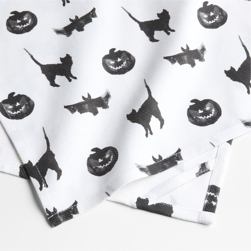 Halloween Microprint Organic Cotton Kitchen Towel - image 2 of 3