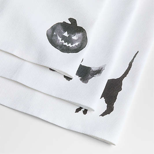 Halloween Organic Cotton Dish Towels, Set of 3