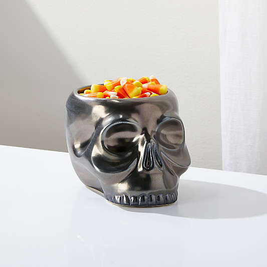 Halloween Skull Small Serving Bowl