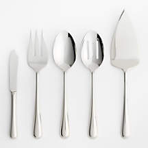 Halsted 5-Piece Serving Set + Reviews | Crate & Barrel