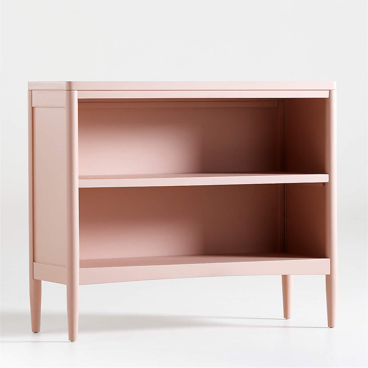 Small pink outlet bookshelf