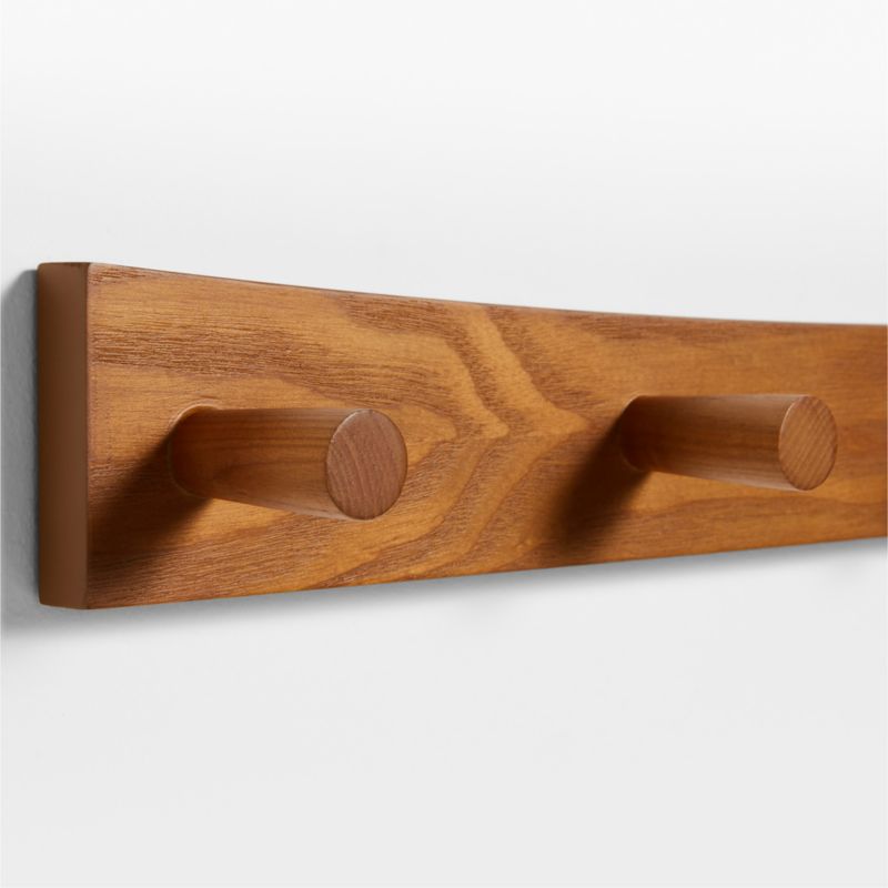 Hampshire Natural Brown Wood Kids Wall Hooks - image 4 of 5