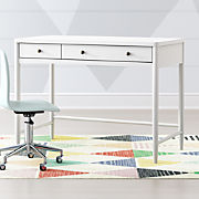 Willy Faux Travertine Resin End Table by Leanne Ford