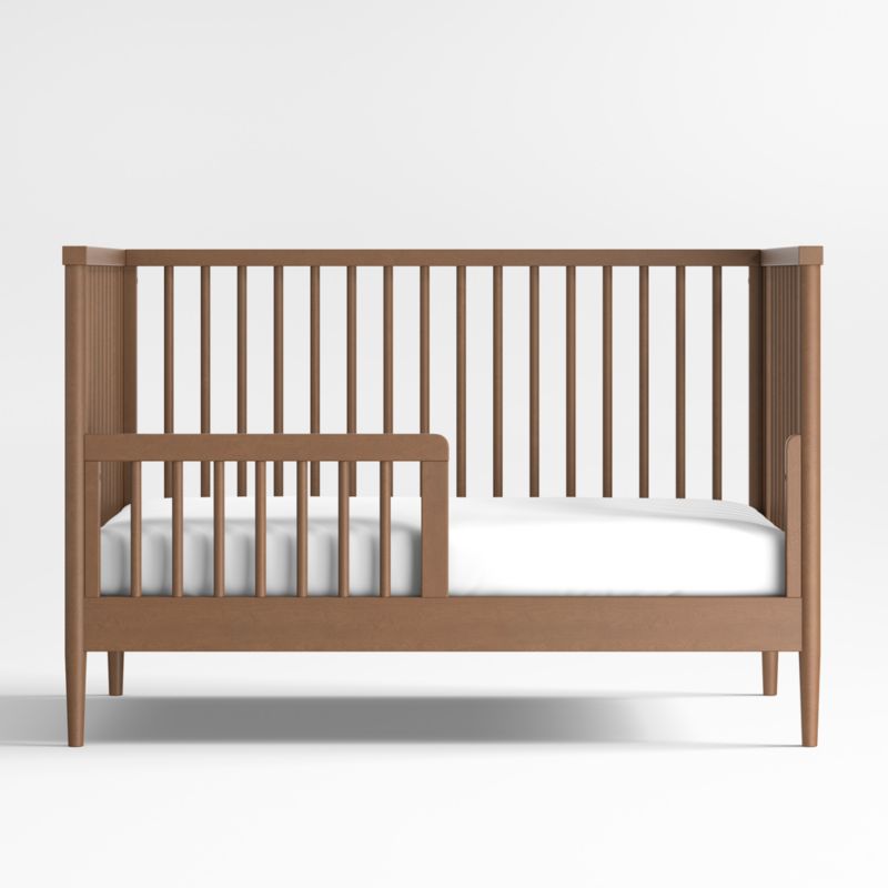 Hampshire Natural Brown Wood Convertible Baby Crib - image 10 of 11