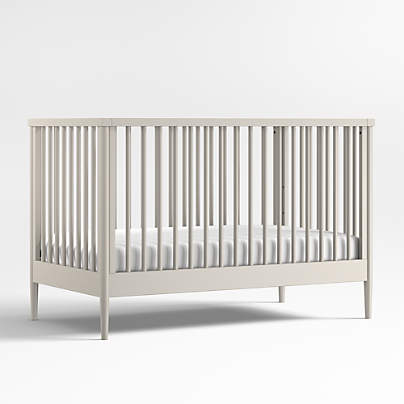 Hampshire Grey Wood Convertible Crib