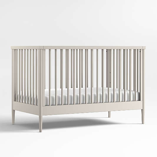 Hampshire Grey Wood Convertible Crib