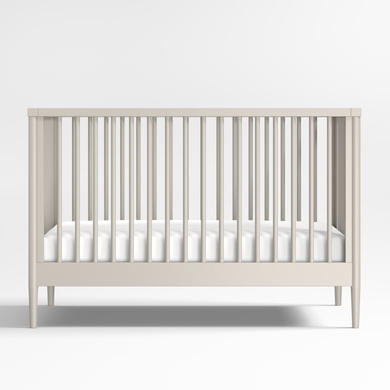 Hampshire Grey Wood Convertible Crib - image 5 of 14