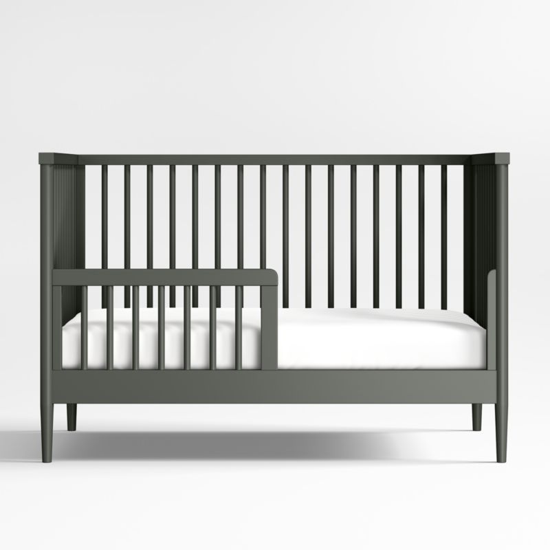 Hampshire Olive Green Wood Toddler Bed Rail - image 1 of 2