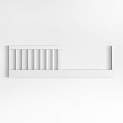 Hampshire White Wood Toddler Bed Rail