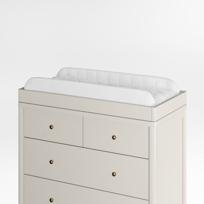 Grey and white changing table online