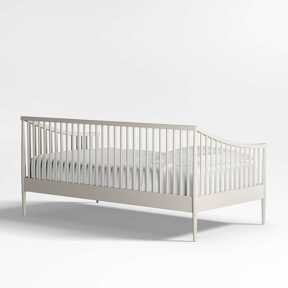 Hampshire Cozy Grey Spindle Wood Kids Daybed