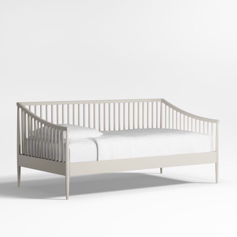 Hampshire Cozy Grey Spindle Wood Kids Daybed - image 4 of 10