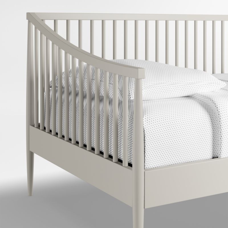 Hampshire Cozy Grey Spindle Wood Kids Daybed - image 7 of 10