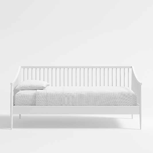 Hampshire Spindle White Wood Kids Daybed