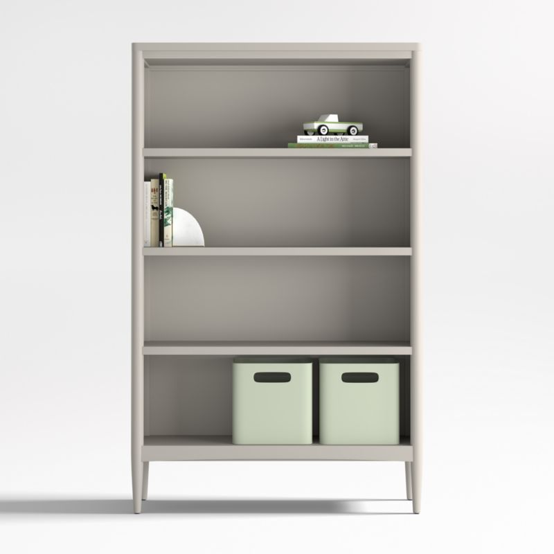 Hampshire Tall Cozy Grey Wood 4-Shelf Kids Bookcase - image 0 of 5