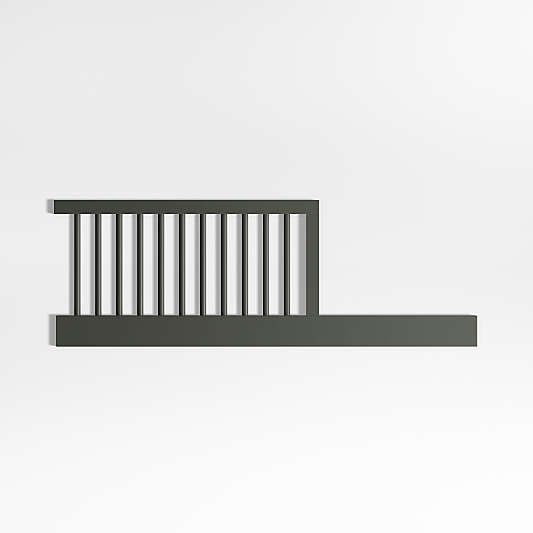 Hampshire Olive Green Wood Toddler Bed Rail