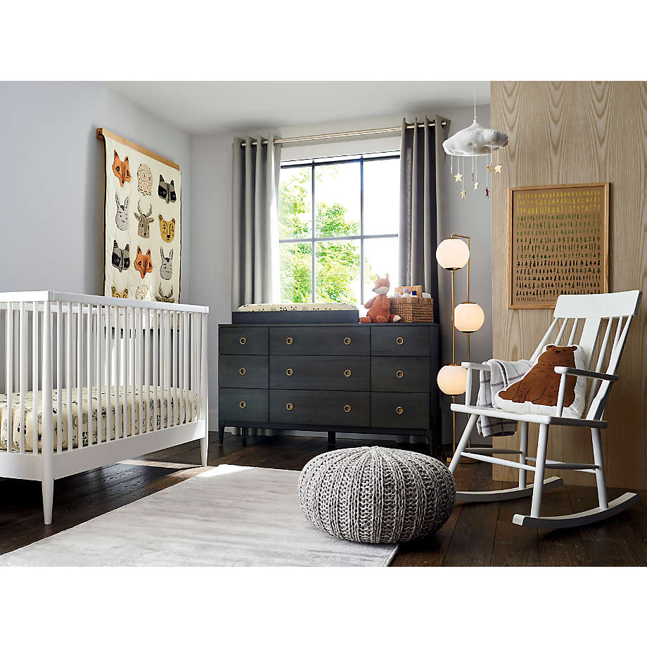 Crate and shop barrel kids crib