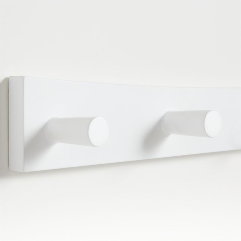 Hampshire White Wood Kids Wall Hooks