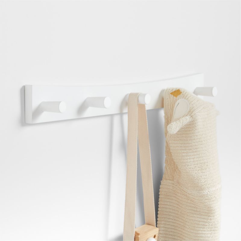 Kids Wall Hook Fox Gray, Coat Hanger For Kids, Wall Hanger, Coat