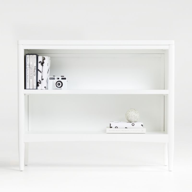 Hampshire Small Kids White Bookcase Reviews Crate Kids