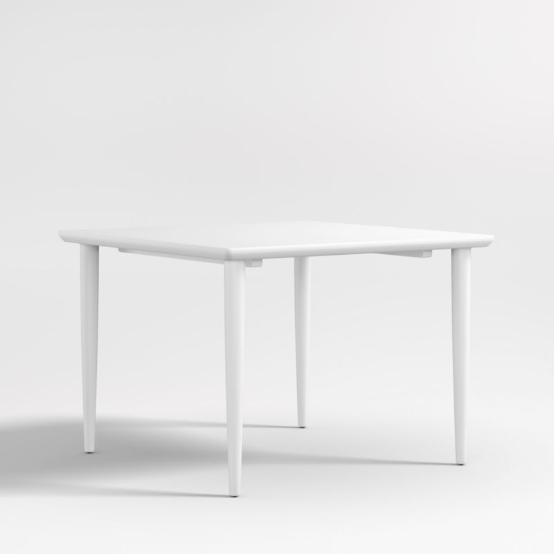 Hampshire White Wood Square Kids Play Table - image 6 of 12