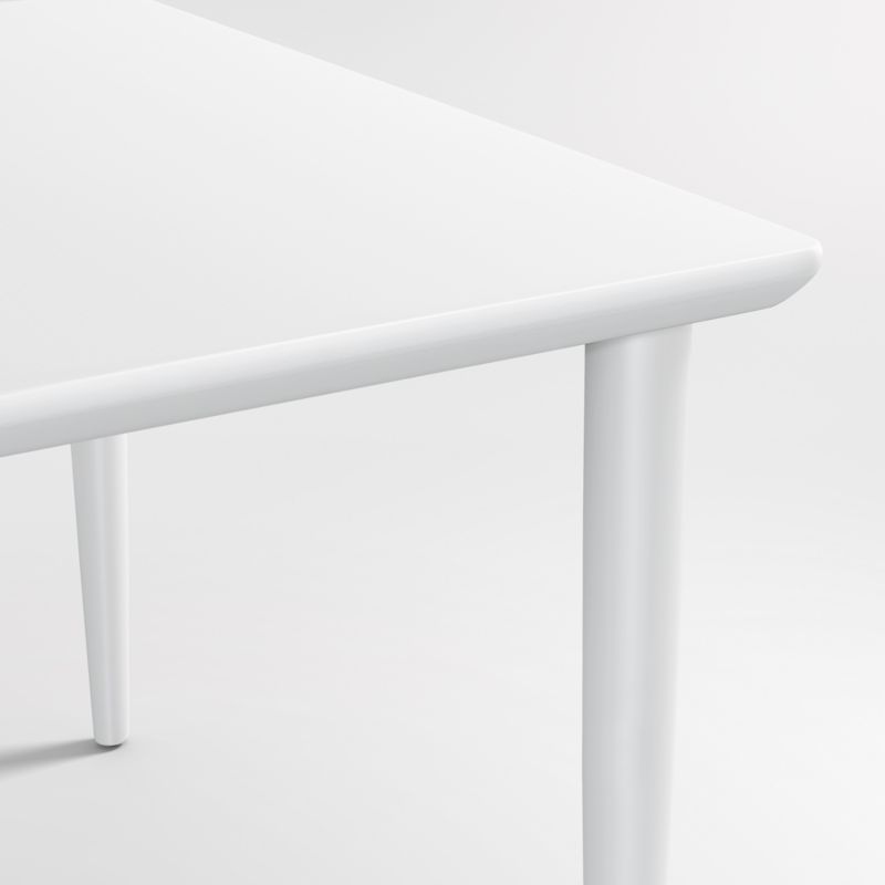 Hampshire White Wood Square Kids Play Table - image 7 of 12