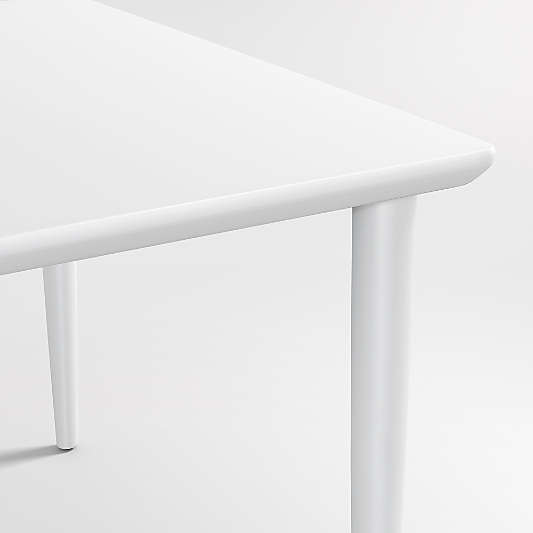 Hampshire White Wood Square Kids Play Table