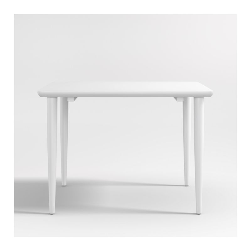 Hampshire White Wood Square Kids Play Table - image 5 of 12