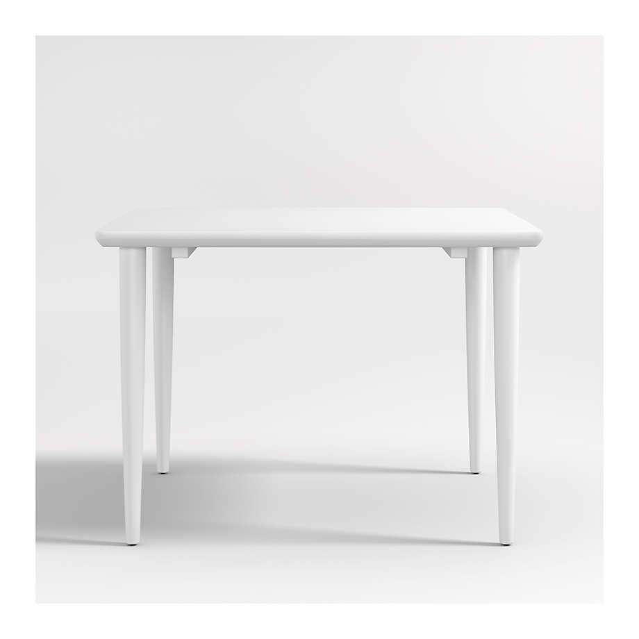 Hampshire White Wood Square Kids Play Table