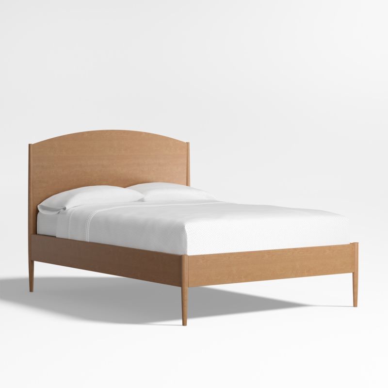Viewing product image Hampshire Natural Brown Wood Arched Kids Full Bed - image 1 of 4