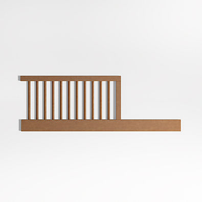 View Hampshire Natural Brown Wood Toddler Bed Rail details