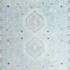 Ember Blue Floral Washable Area Rug 4'x6'