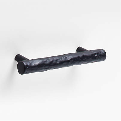 Forged 4" Matte Black Cabinet Pull