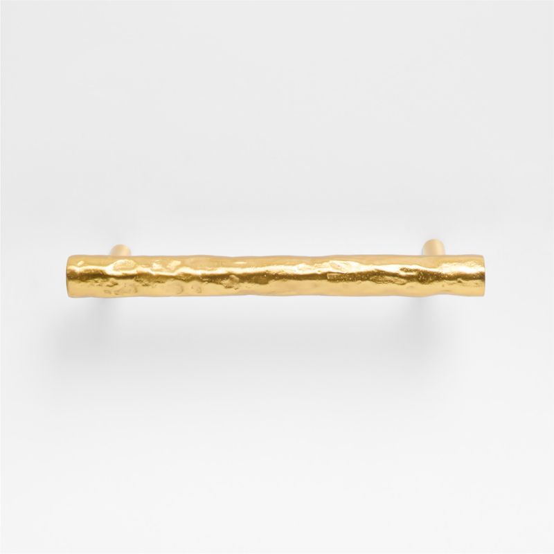 Forged 5" Brushed Brass Cabinet Pull - image 4 of 5