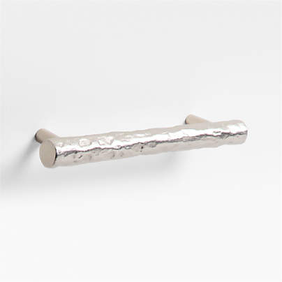 Forged 5" Brushed Nickel Cabinet Pull