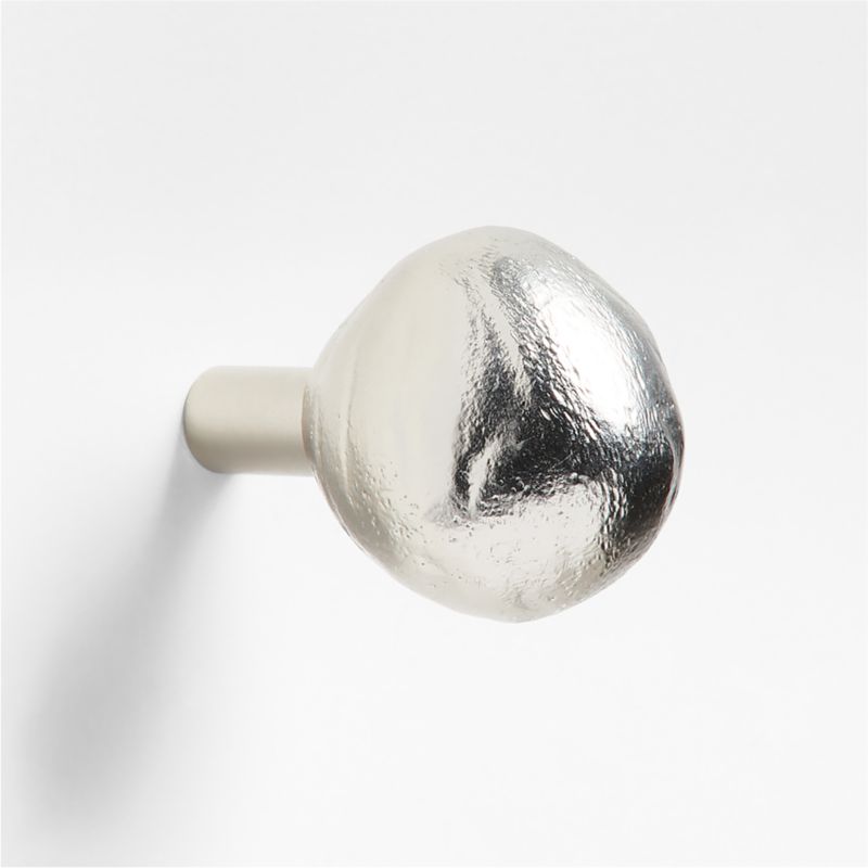 Forged Brushed Nickel Cabinet Knob - image 0 of 4